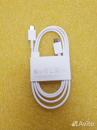 Кабель для Samsung Type-C/Type-C оригинал