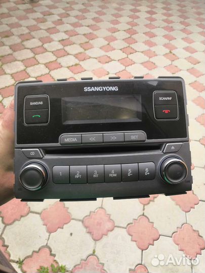 Магнитола ssangyong stavic