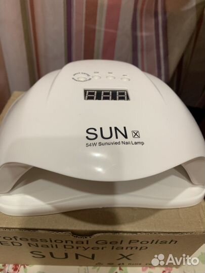 Лампа для маникюра Sun X