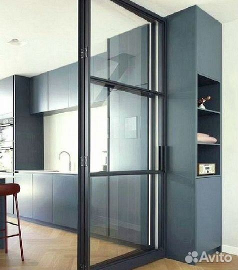 Двери купе для перегородки