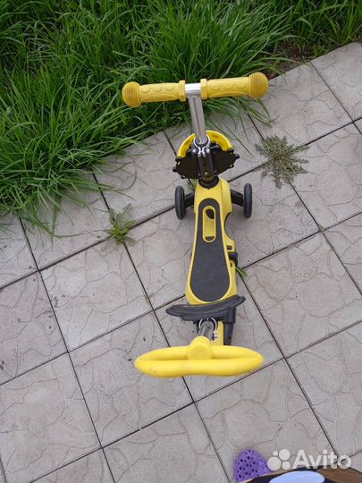 Самокат детский трехколесный