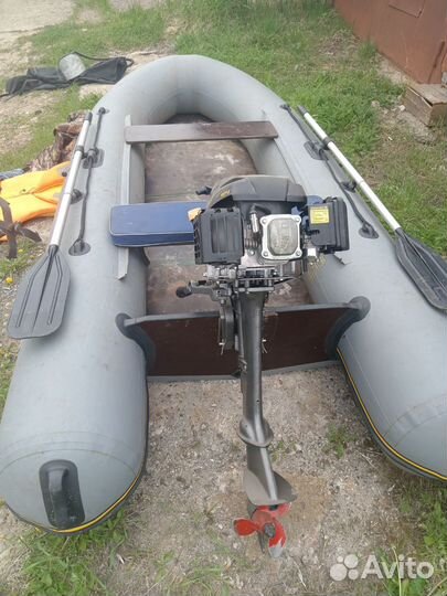 Лодка надувная пвх с мотором