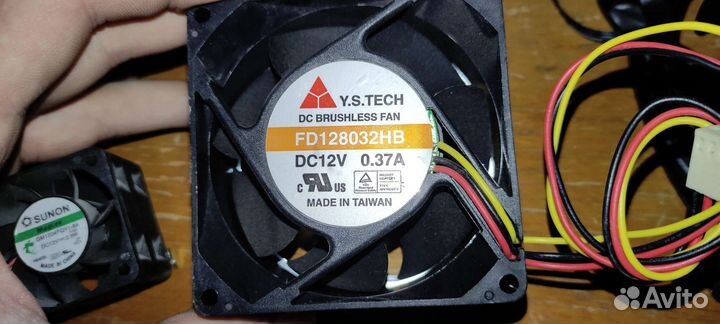 Вентиляторы 40,80,120