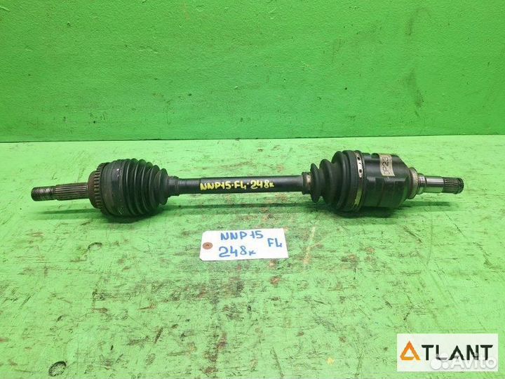 Привод передний левый toyota porte