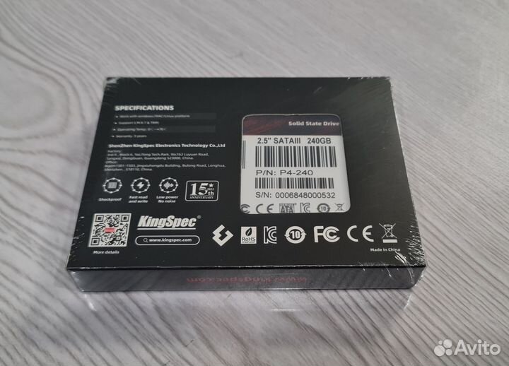 SSD KingSpec 240GB SATA III