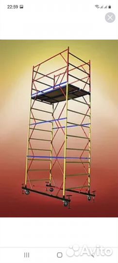 Леса строительные тура аренда