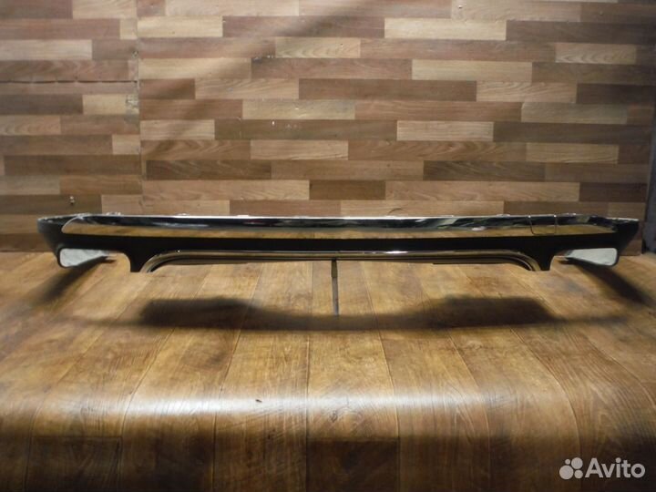 Губа (юбка) заднего бампера Mercedes GLE 2015