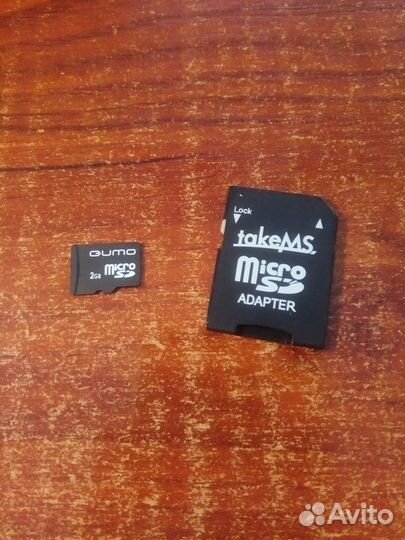 Карта памяти micro sd 2GB