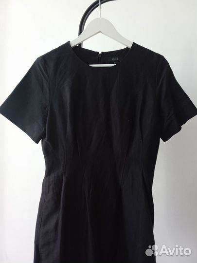 Платье COS шелк хлопок