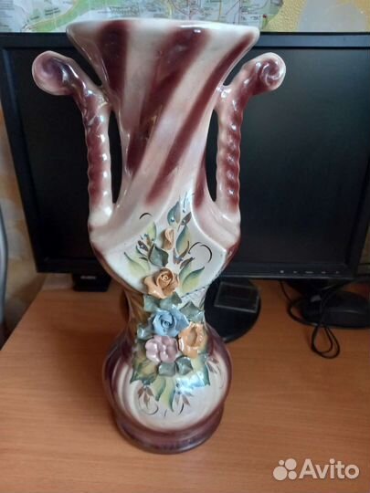 Ваза большая 37/12.5 см керамика