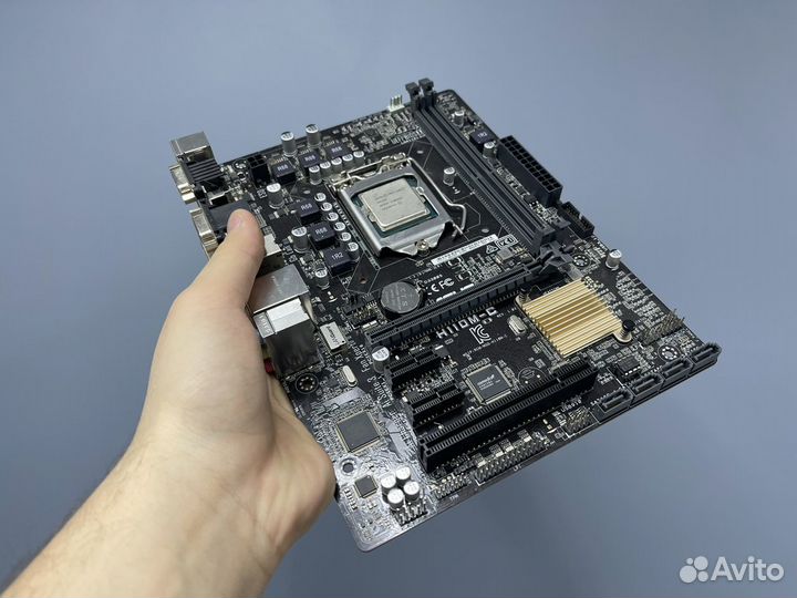 Комплект Asus H110M / Intel Pentium G4400