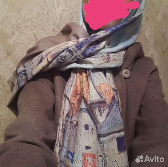 Палантин кашемир италия