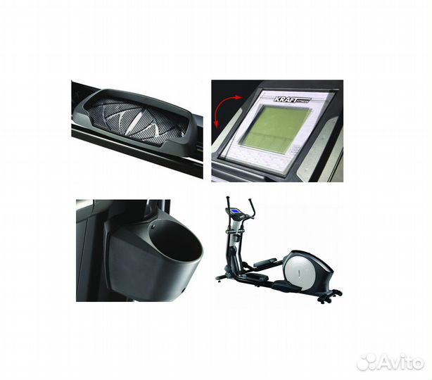 Эллиптический тренажер Kraft Fitness