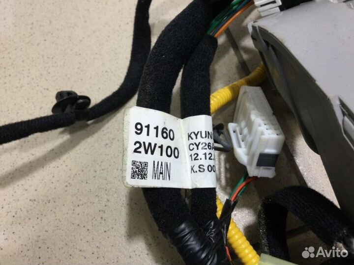 Проводка (коса) Hyundai Santa Fe DM 2012