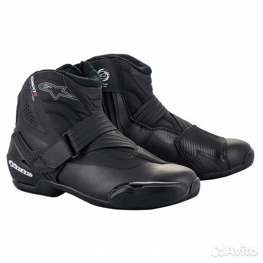 Alpinestars Smx-1 R V2 мотоботинки Black Черный