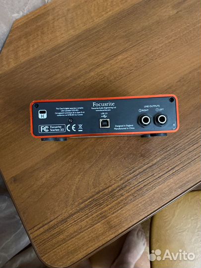 Звуковая карта Focusrite 2i2 2nd gen