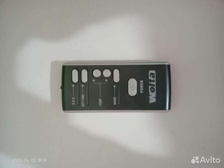 Пульт ду для обогревателя wolta