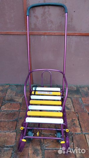 Детские санки на колесах