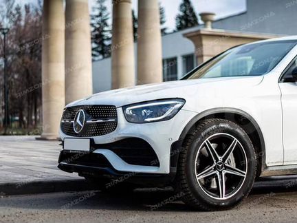 Литые диски AMG R19 на Mercedes GLC-class