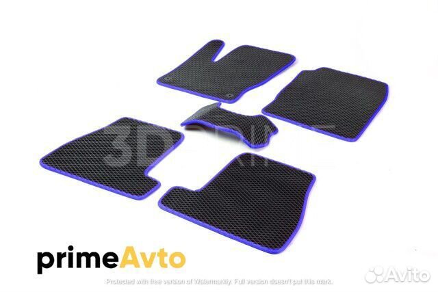 Коврики EVA (Ева) на Kia Soul 3 2019 - наст. время