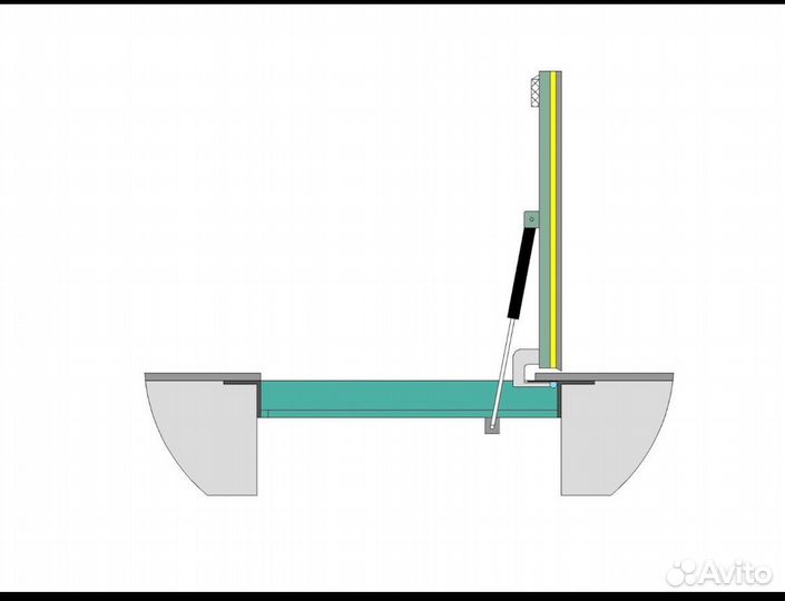 Напольный люк в подвал