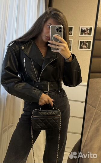 Косуха короткая оверсайз новая