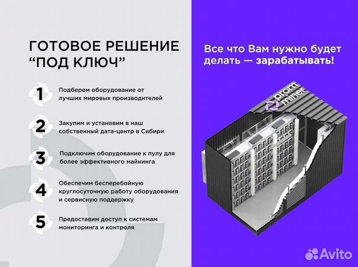 Готовый бизнес-майнинг