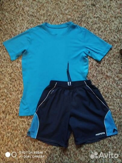 Шорты с майкой для футболистов