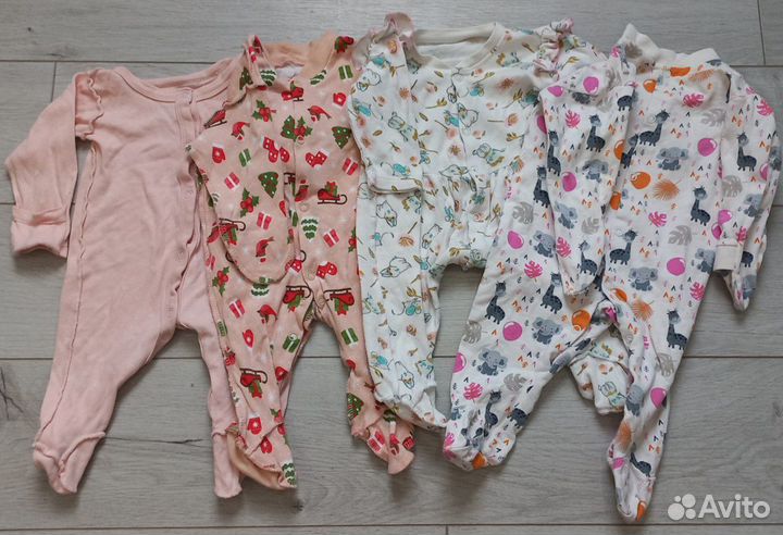 Одежда для девочек пакетом 62 68