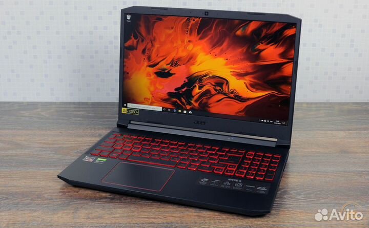 Игровой Acer nitro5 17,3 r t x 2060 s s d 1T 16