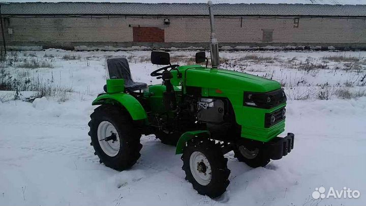 Минитрактор Рустрак Р-21 +фреза +плуг 2 корпуса