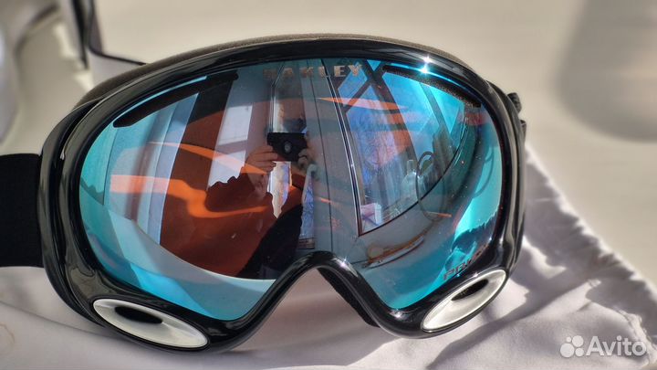 Горнолыжные очки oakley prizm rose xl