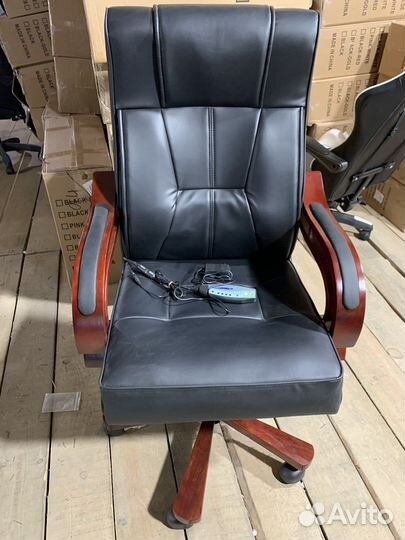 Компьютерное кресло красное дерево офисная мебель
