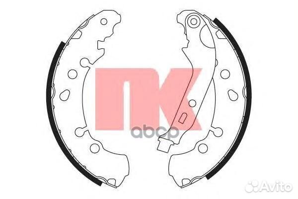 2745781 Колодки торм.бар.toyota yaris 06- 27457