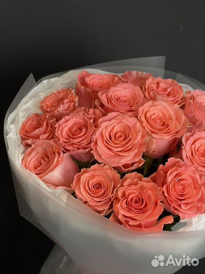 Коралловые розы