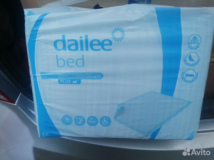 Пеленки dailee одноразовые 60х90