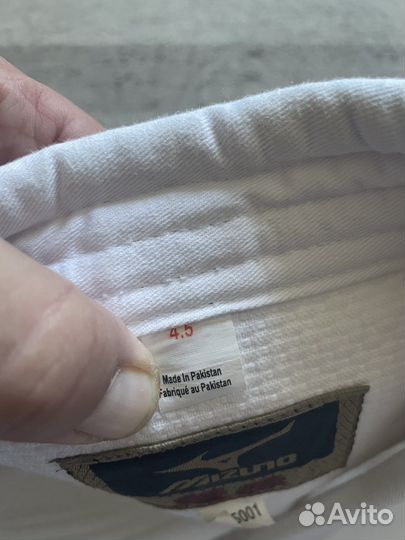 Кимоно для дзюдо mizuno