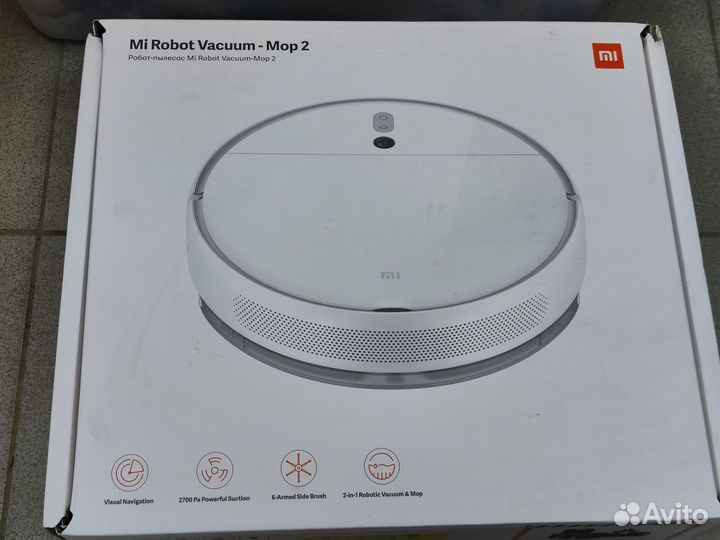 Робот пылесос xiaomi mop 2