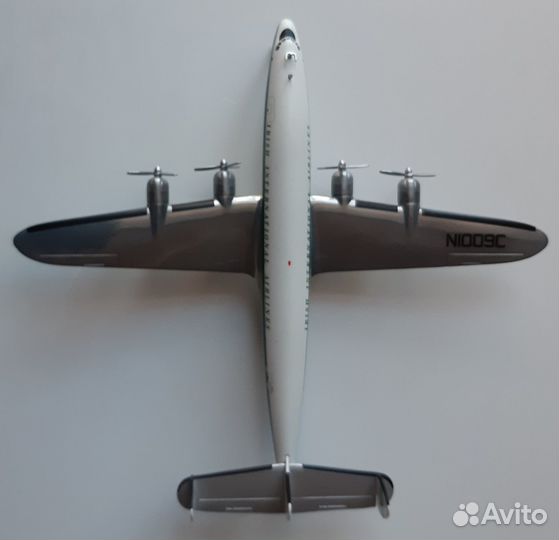 Модель самолета Lockheed L-1049H-03 N1009C 1:200