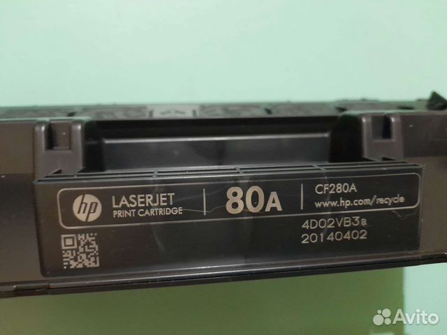 Картридж оригинал HP 80А новый