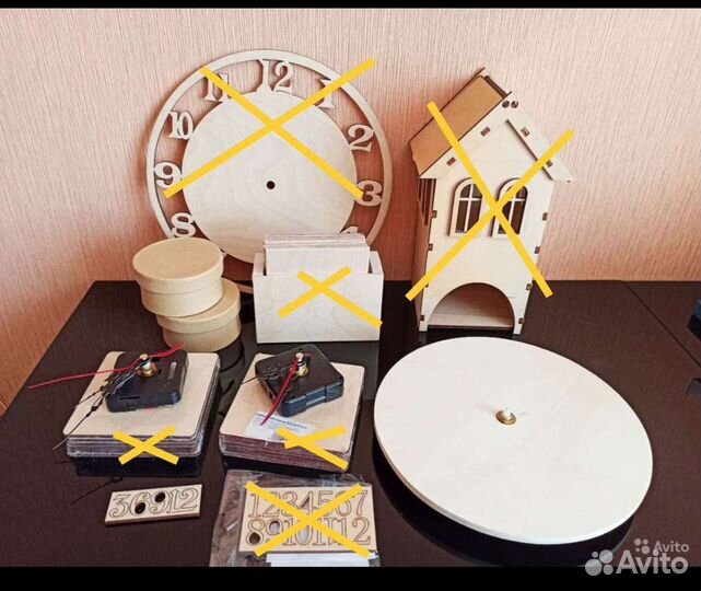 Деревянные заготовки для творчеста (декупаж)