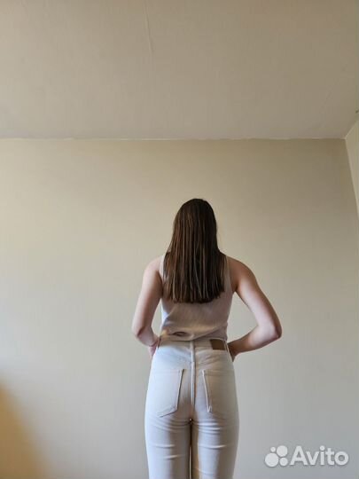 Джинсы белые женские