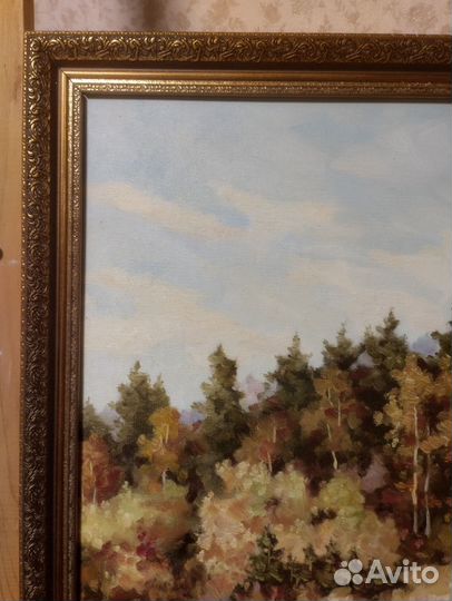 Картина маслом на холсте пейзаж