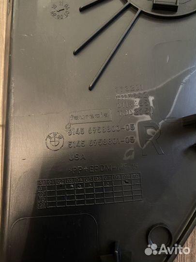 Накладка торпедо пара BMW X5 E70