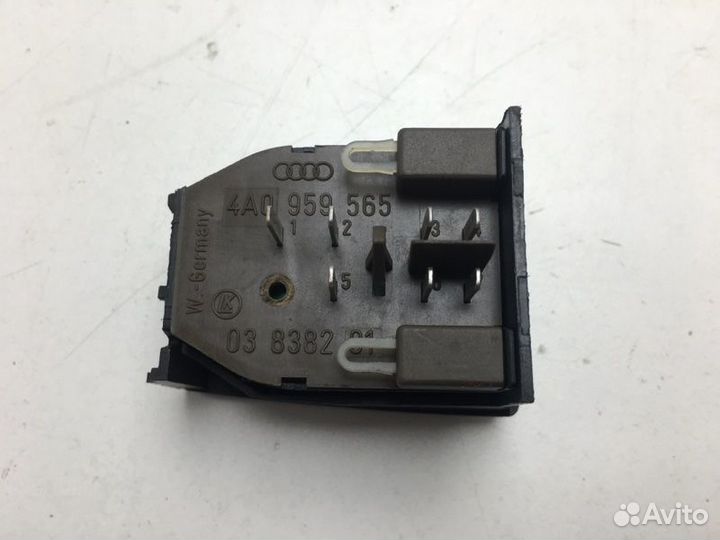 Блок управления зеркалами Audi 100 4A2 AAD 1991