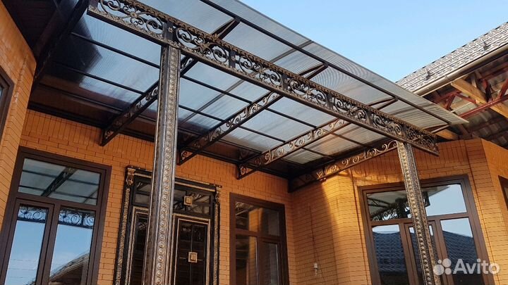 Навес из поликарбоната