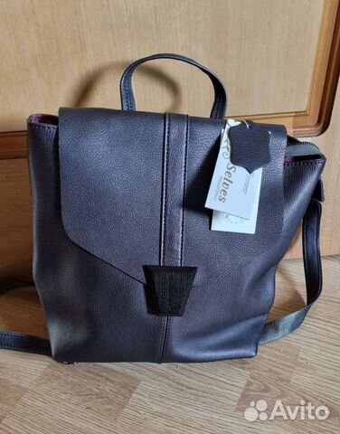 Рюкзак женский кожанный новый