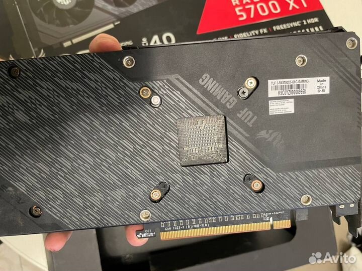 Видеокарта asus TUF Gaming X3 Radeon RX 5700 XT