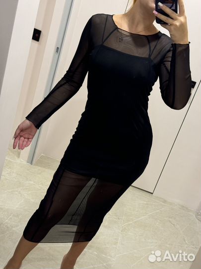 Платье сетка