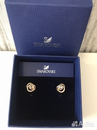 Swarovski серьги оригинал